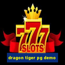 dragon tiger pg demo